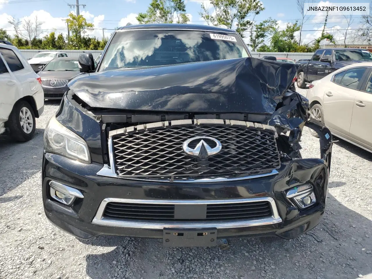 2016 Infiniti Qx80 VIN: JN8AZ2NF1G9613452 Lot: 61995075