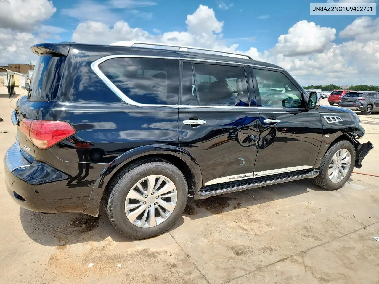 2016 Infiniti Qx80 VIN: JN8AZ2NC1G9402791 Lot: 62116345