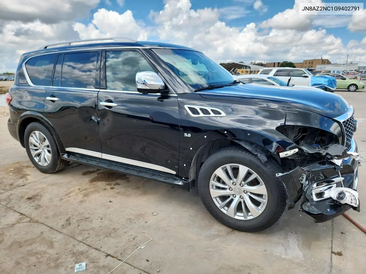 2016 Infiniti Qx80 VIN: JN8AZ2NC1G9402791 Lot: 62116345
