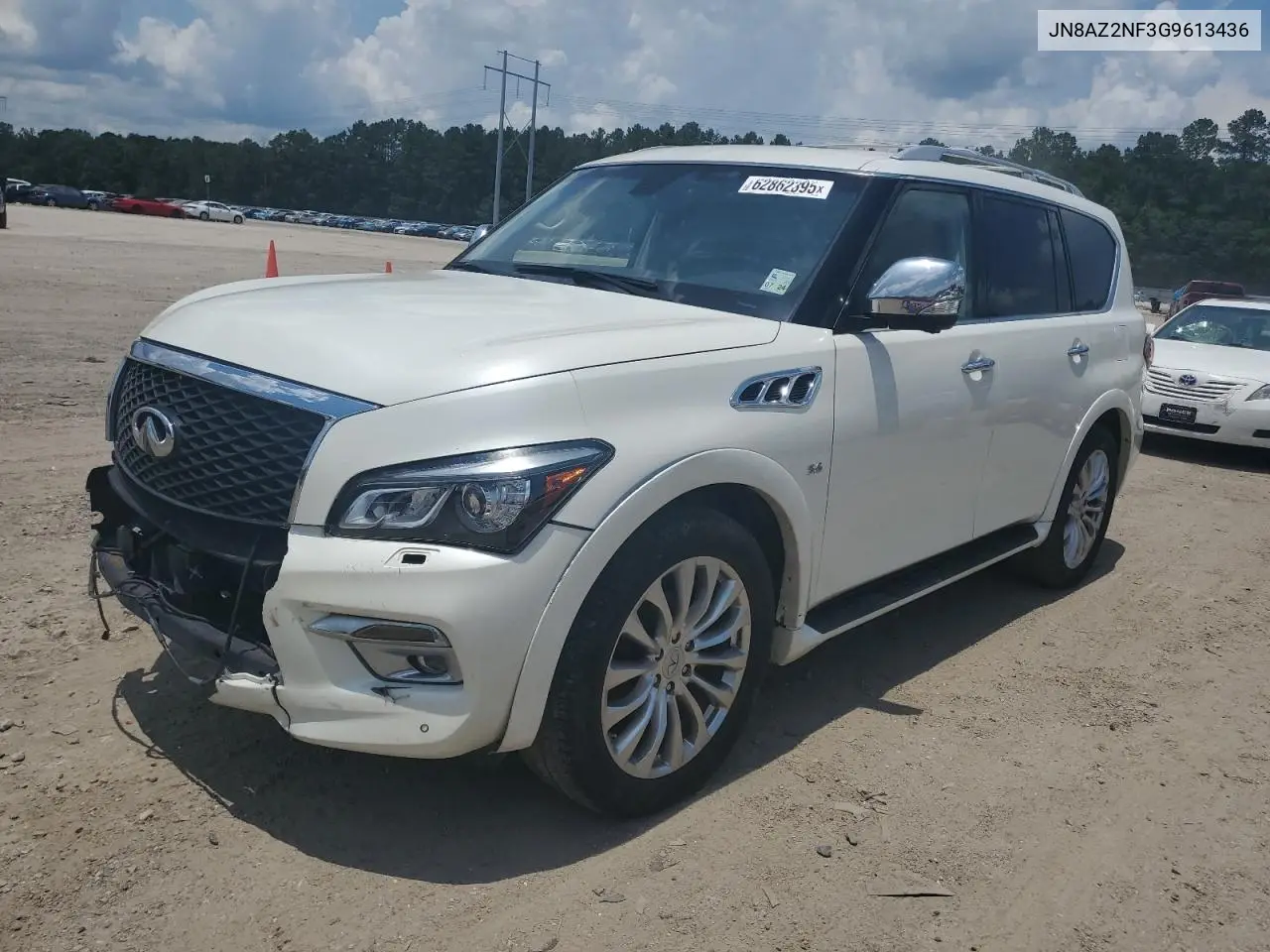 2016 Infiniti Qx80 VIN: JN8AZ2NF3G9613436 Lot: 62862395