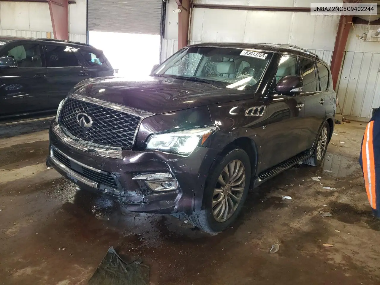 2016 Infiniti Qx80 VIN: JN8AZ2NC5G9402244 Lot: 63013785