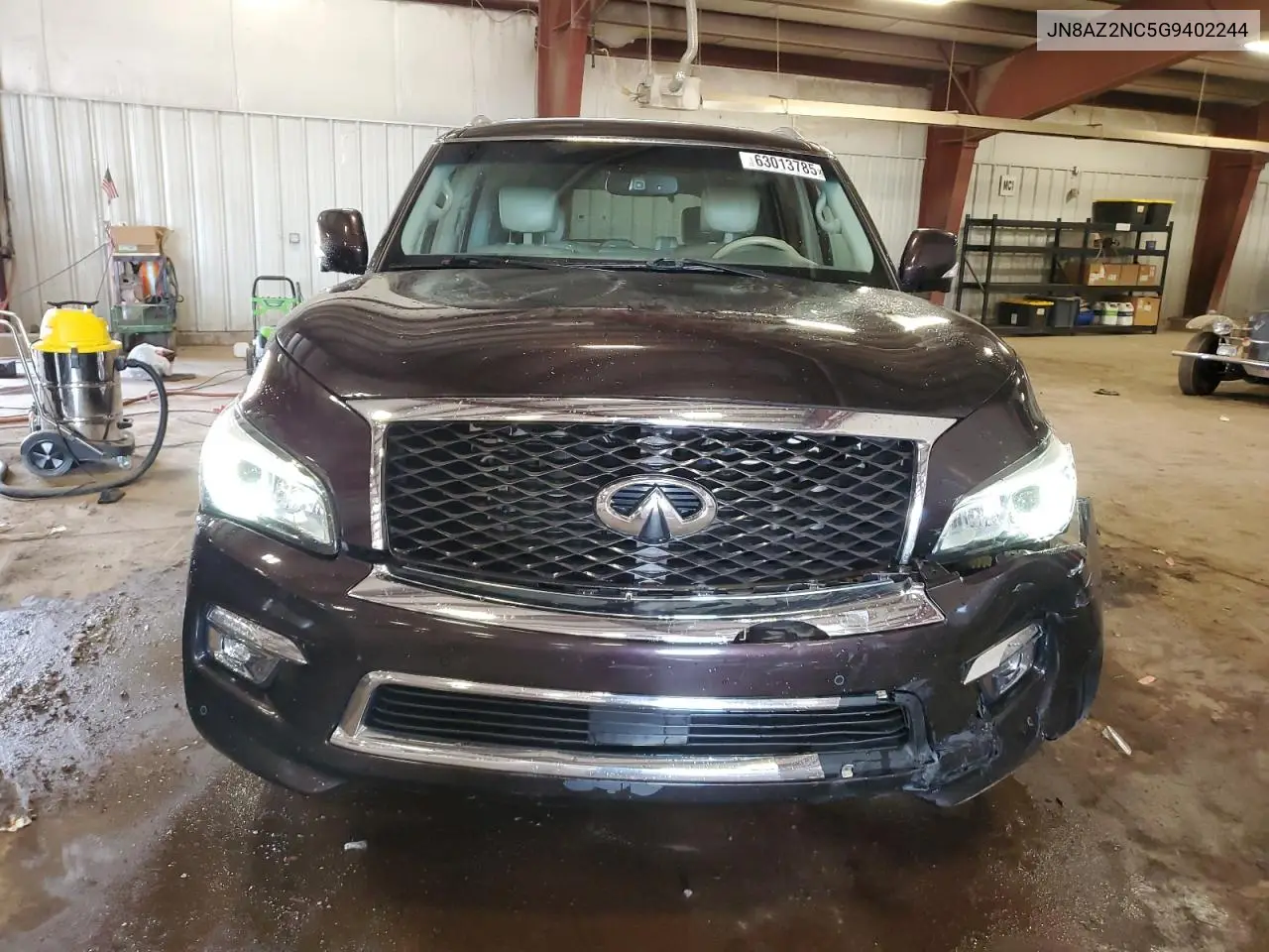2016 Infiniti Qx80 VIN: JN8AZ2NC5G9402244 Lot: 63013785
