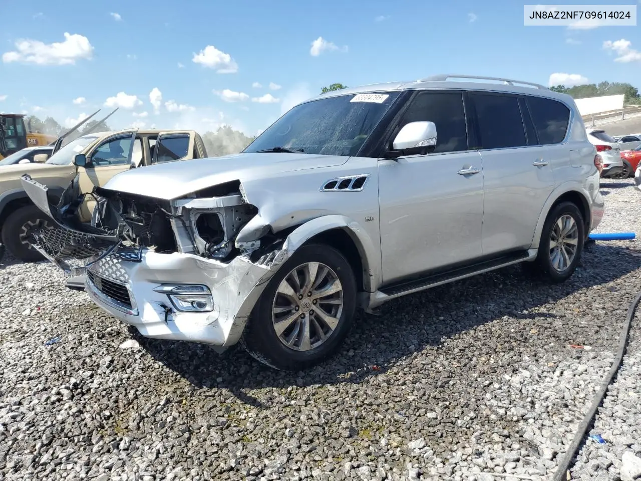 2016 Infiniti Qx80 VIN: JN8AZ2NF7G9614024 Lot: 63304795