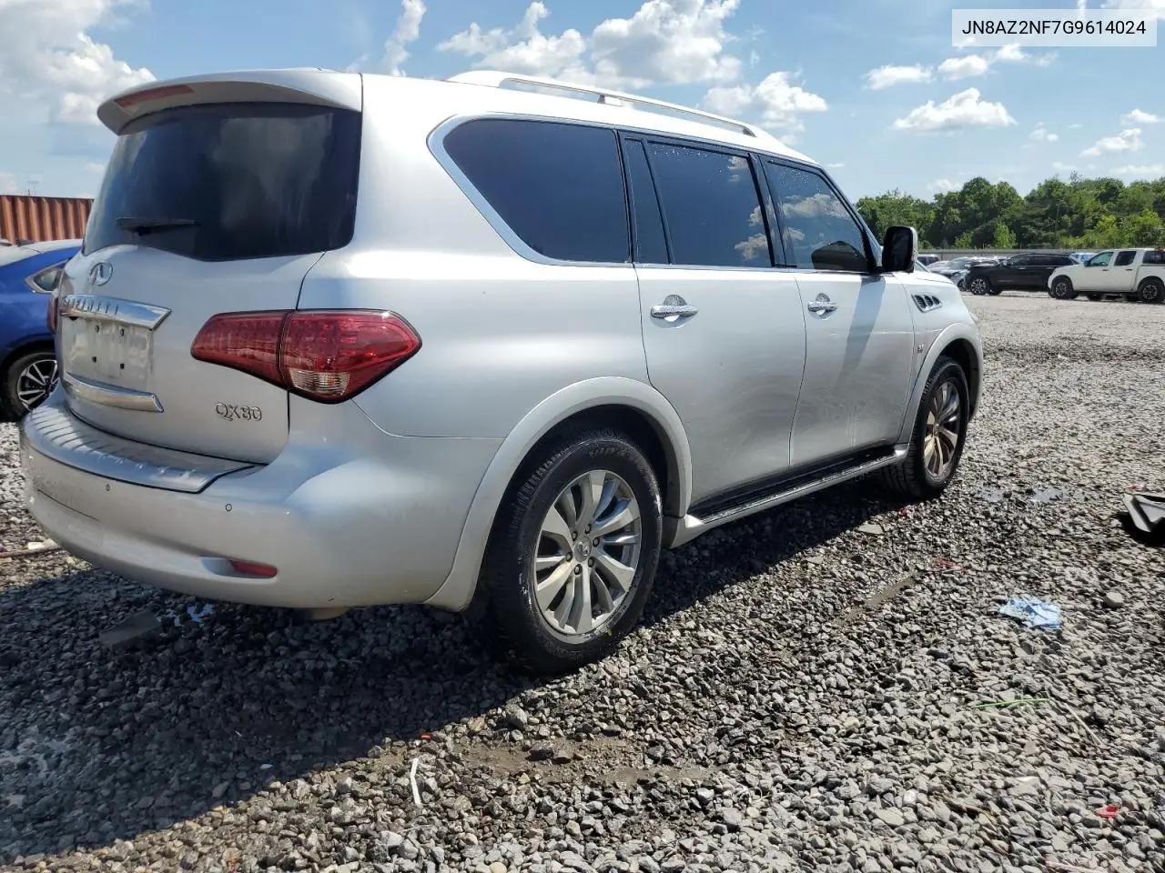 2016 Infiniti Qx80 VIN: JN8AZ2NF7G9614024 Lot: 63304795