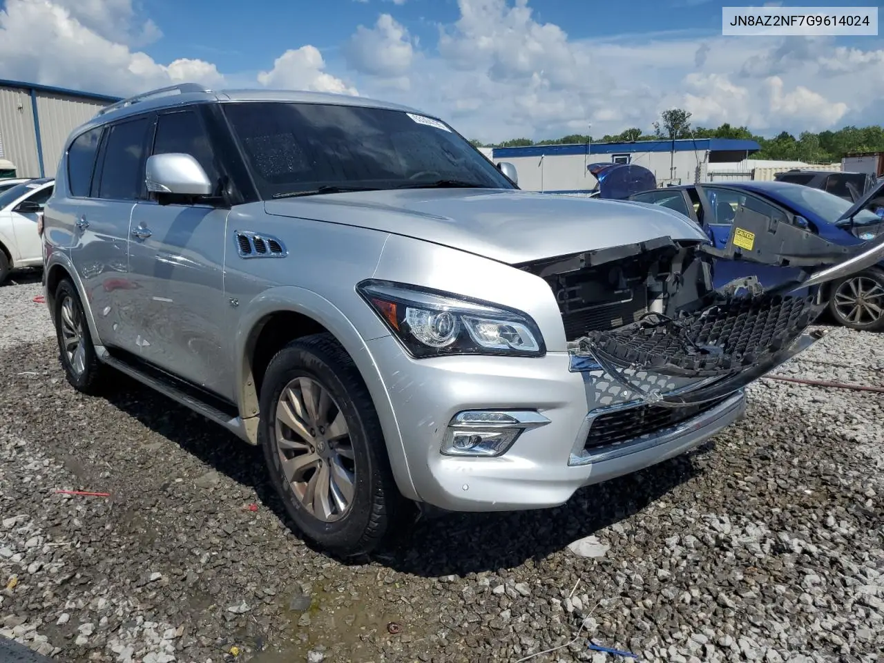 2016 Infiniti Qx80 VIN: JN8AZ2NF7G9614024 Lot: 63304795