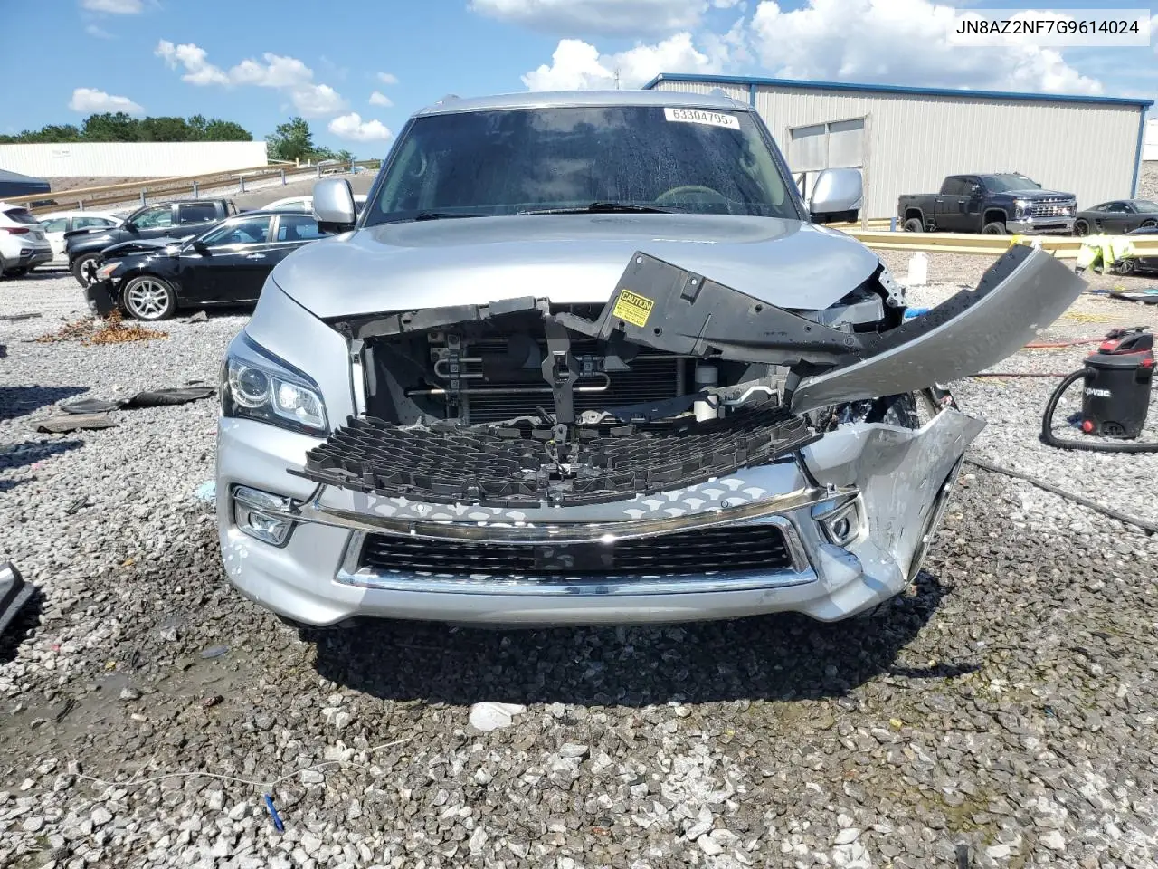 2016 Infiniti Qx80 VIN: JN8AZ2NF7G9614024 Lot: 63304795