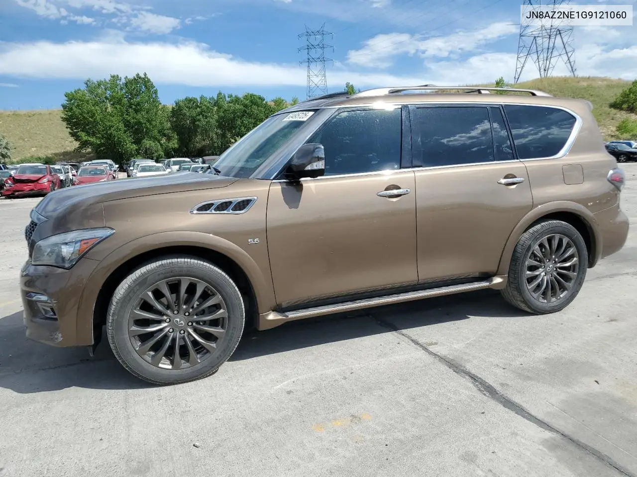 2016 Infiniti Qx80 VIN: JN8AZ2NE1G9121060 Lot: 63495725
