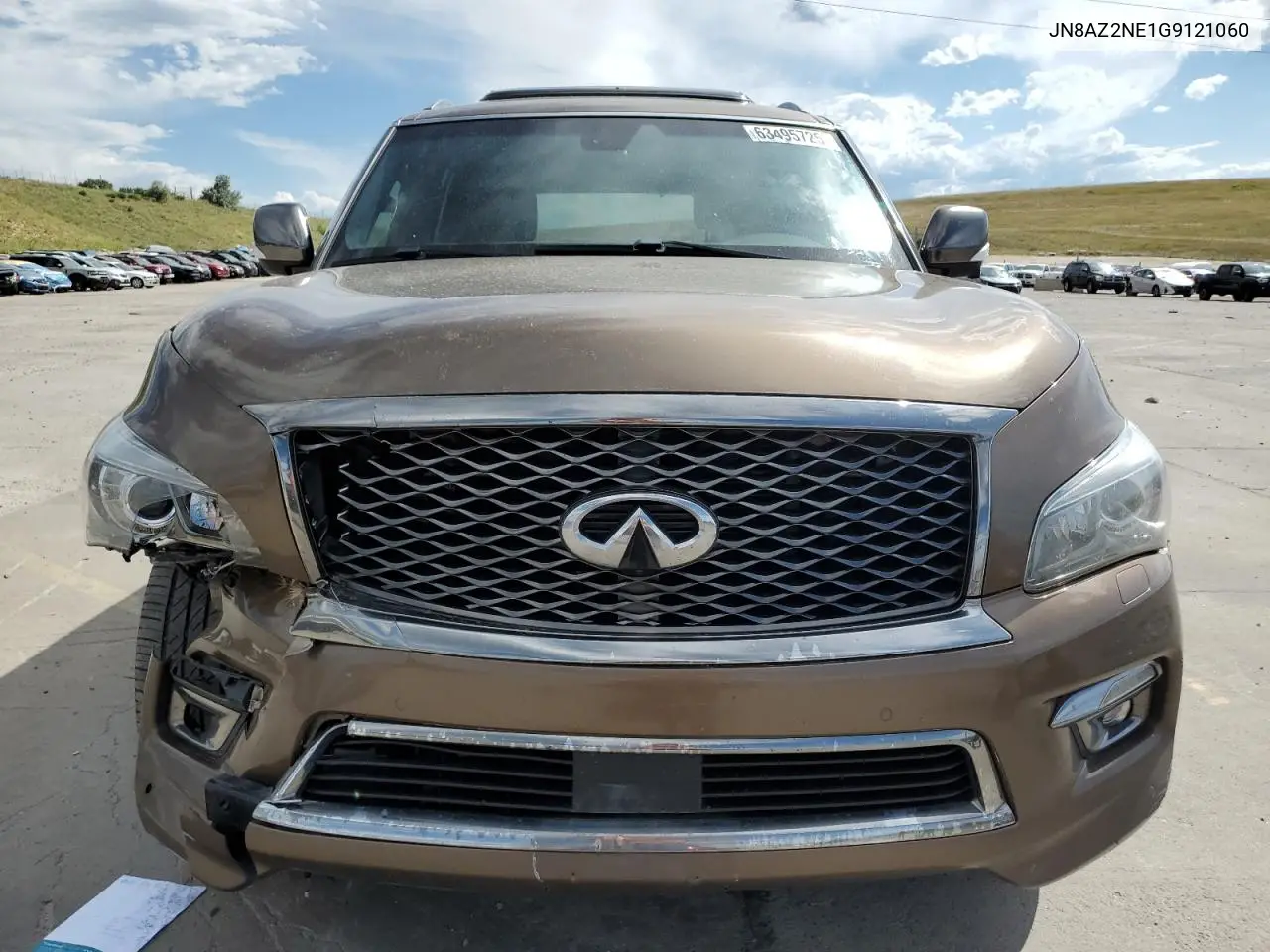 2016 Infiniti Qx80 VIN: JN8AZ2NE1G9121060 Lot: 63495725