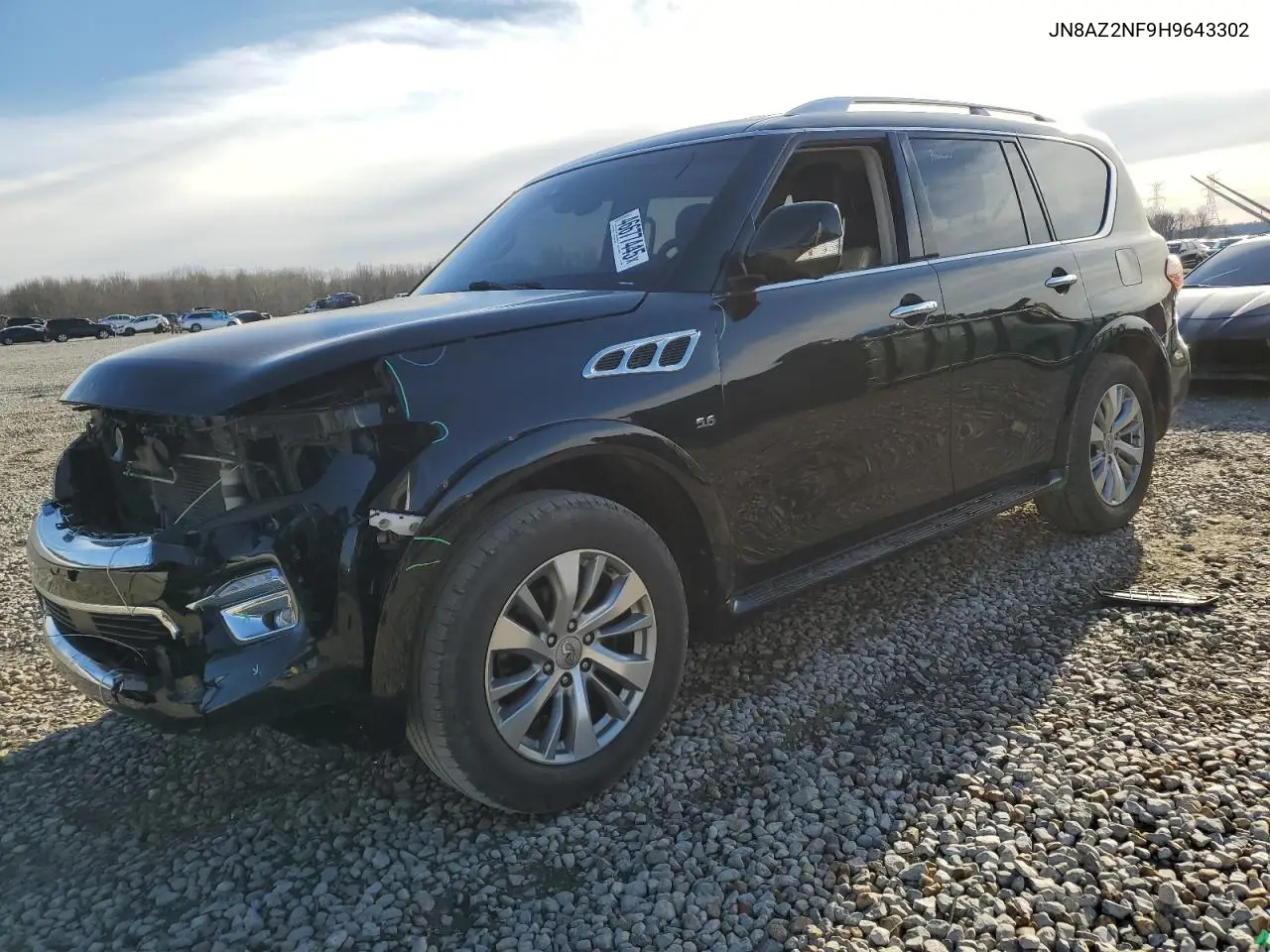 2017 Infiniti Qx80 Base VIN: JN8AZ2NF9H9643302 Lot: 46677445
