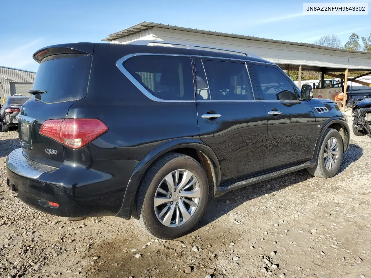 2017 Infiniti Qx80 Base VIN: JN8AZ2NF9H9643302 Lot: 46677445