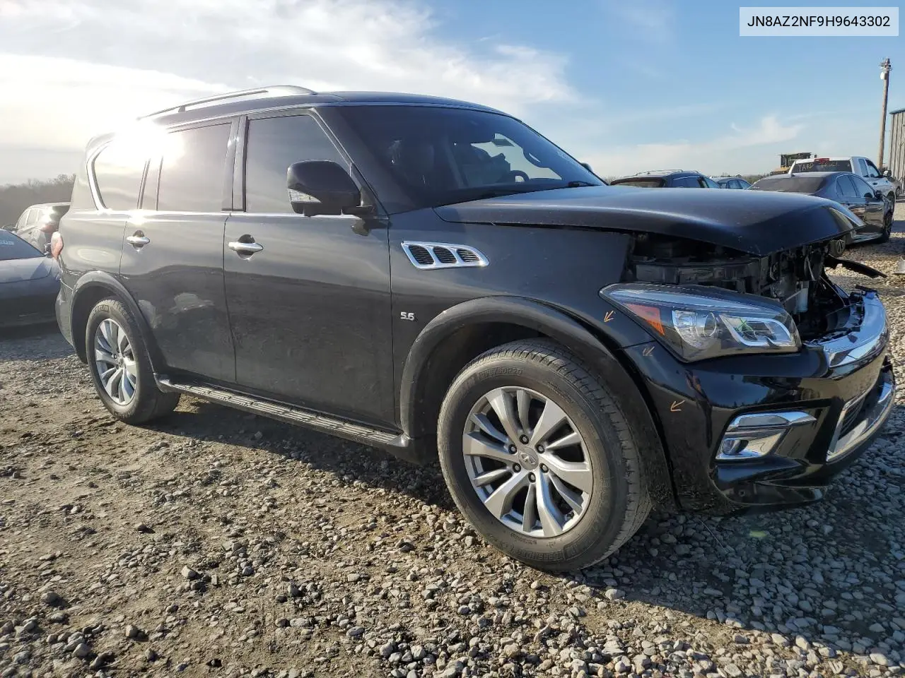 2017 Infiniti Qx80 Base VIN: JN8AZ2NF9H9643302 Lot: 46677445