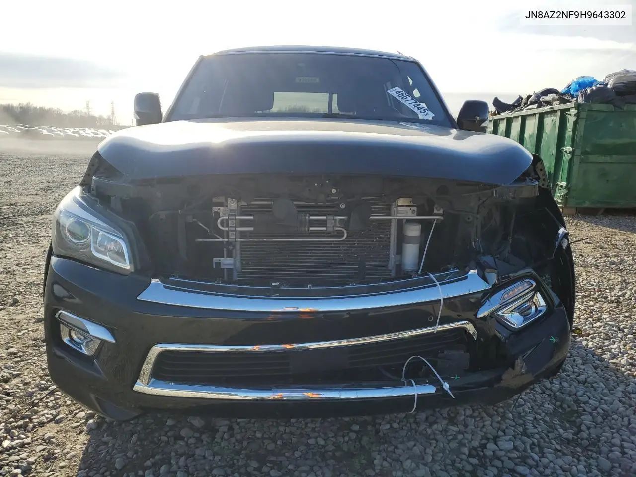 2017 Infiniti Qx80 Base VIN: JN8AZ2NF9H9643302 Lot: 46677445