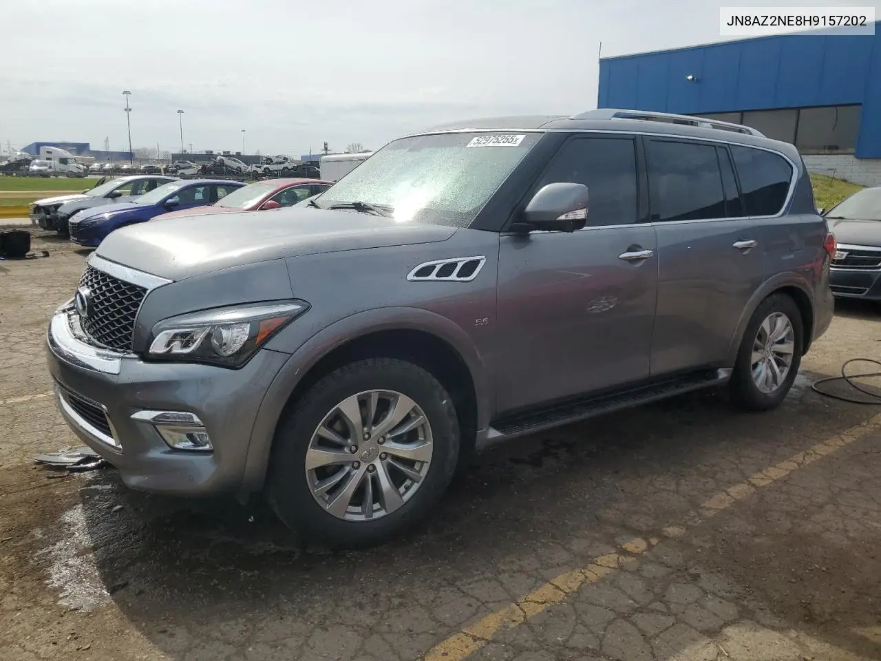 2017 Infiniti Qx80 Base VIN: JN8AZ2NE8H9157202 Lot: 52975255