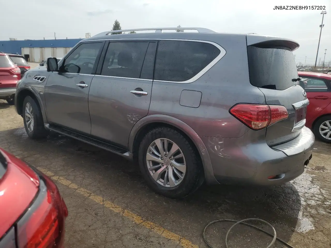 2017 Infiniti Qx80 Base VIN: JN8AZ2NE8H9157202 Lot: 52975255