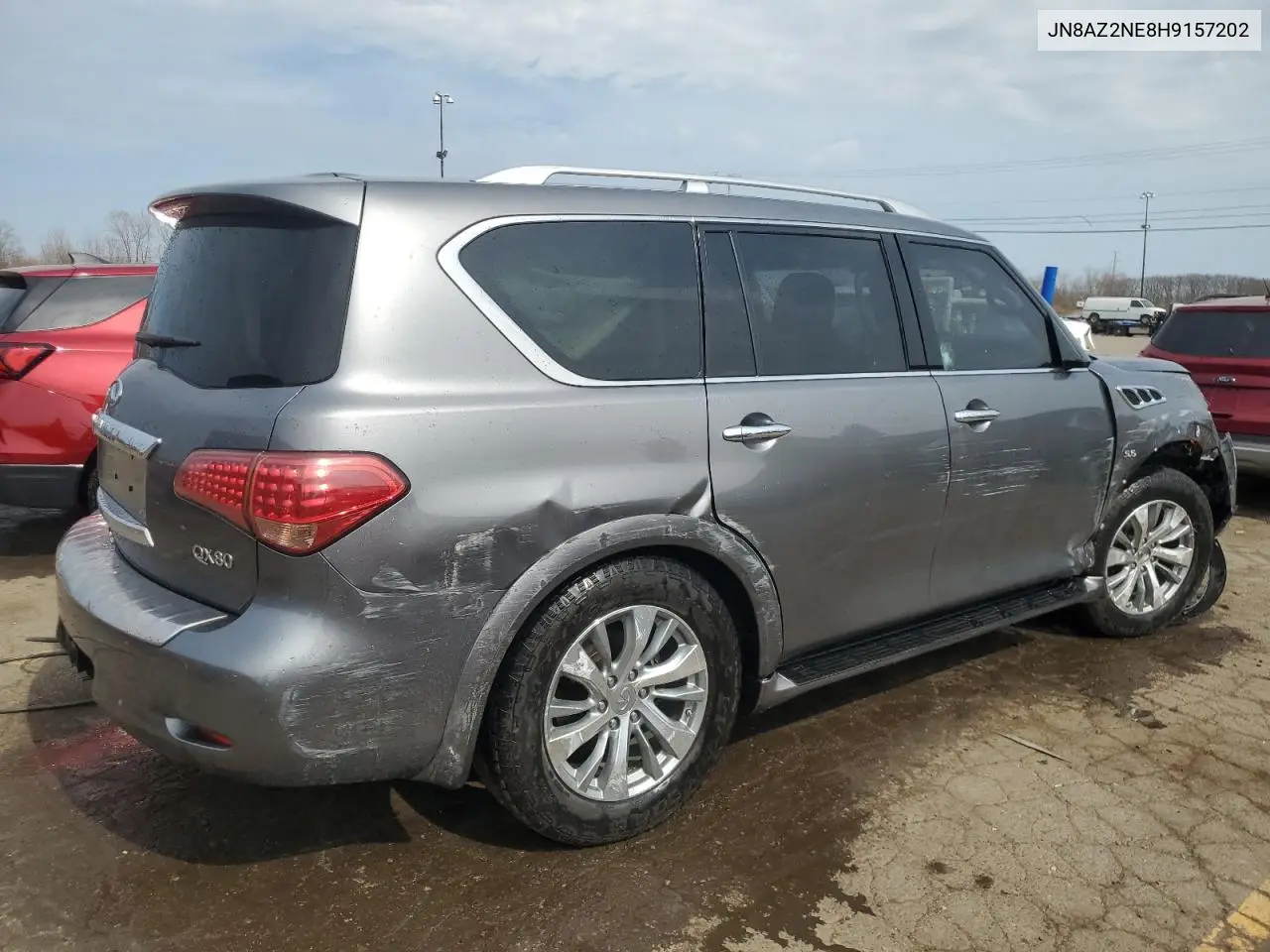 2017 Infiniti Qx80 Base VIN: JN8AZ2NE8H9157202 Lot: 52975255