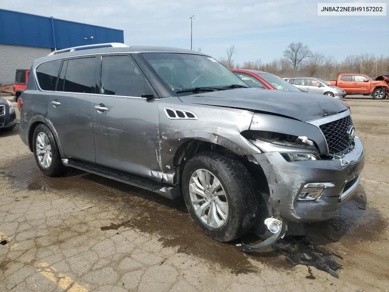 2017 Infiniti Qx80 Base VIN: JN8AZ2NE8H9157202 Lot: 52975255