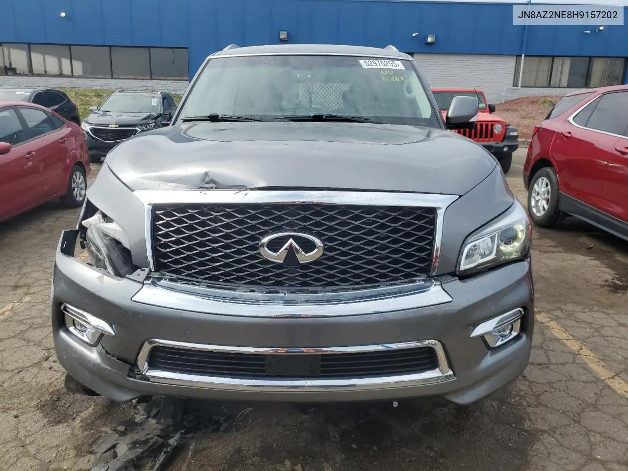 2017 Infiniti Qx80 Base VIN: JN8AZ2NE8H9157202 Lot: 52975255