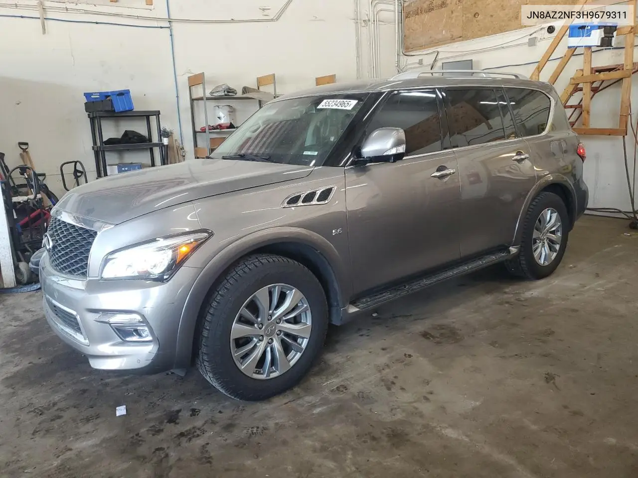 2017 Infiniti Qx80 Base VIN: JN8AZ2NF3H9679311 Lot: 55234965