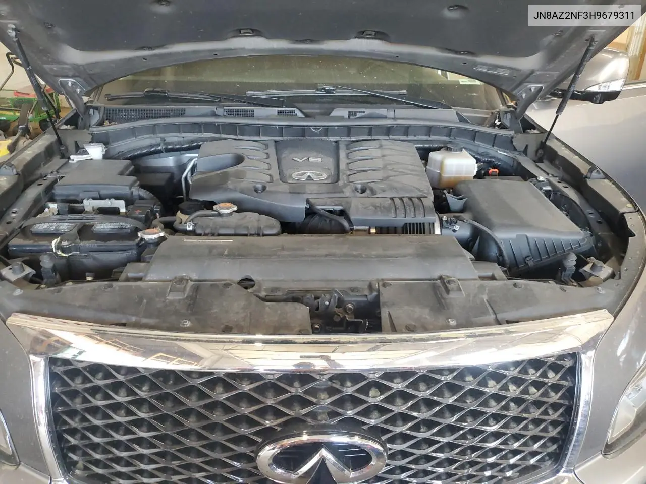 2017 Infiniti Qx80 Base VIN: JN8AZ2NF3H9679311 Lot: 55234965