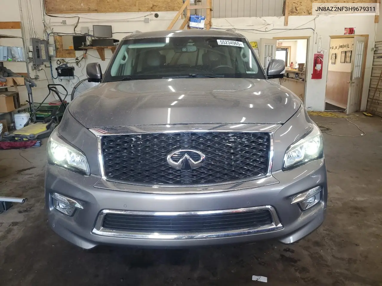 2017 Infiniti Qx80 Base VIN: JN8AZ2NF3H9679311 Lot: 55234965
