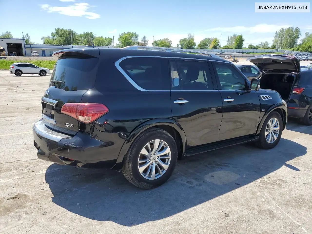 2017 Infiniti Qx80 Base VIN: JN8AZ2NEXH9151613 Lot: 55811025