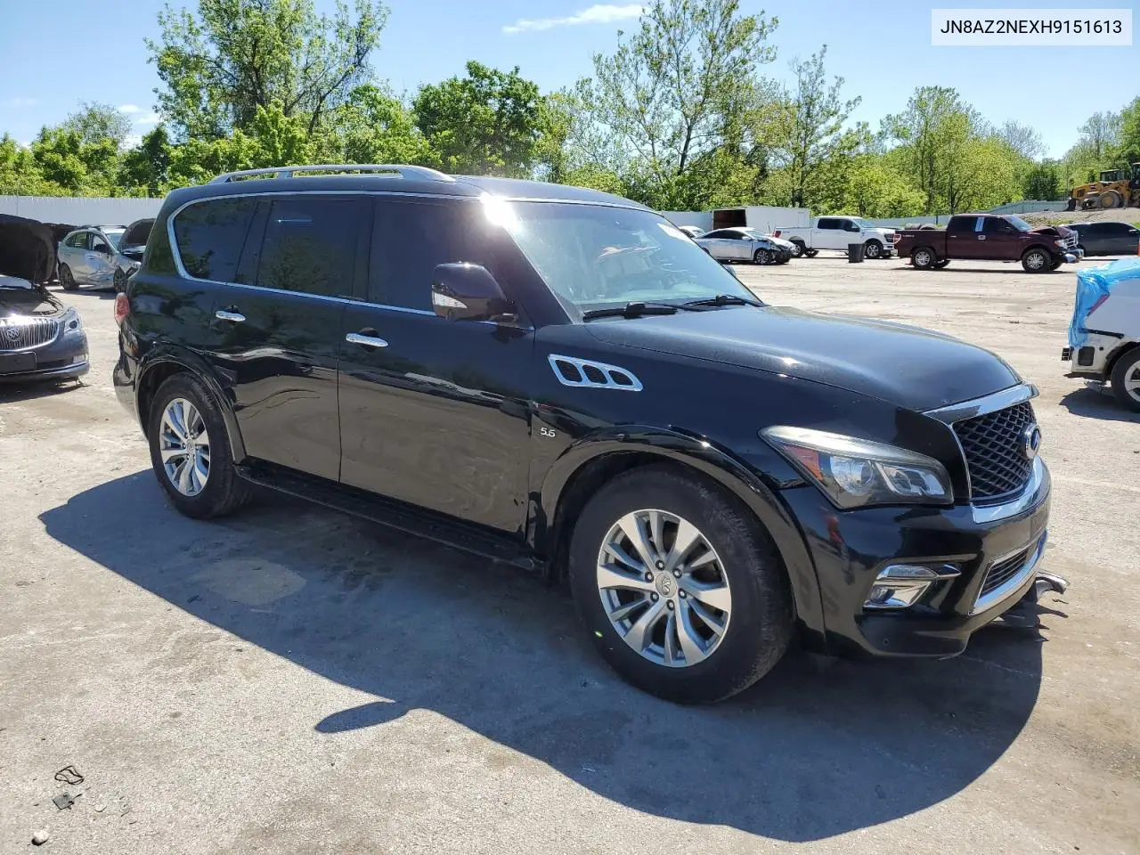 2017 Infiniti Qx80 Base VIN: JN8AZ2NEXH9151613 Lot: 55811025