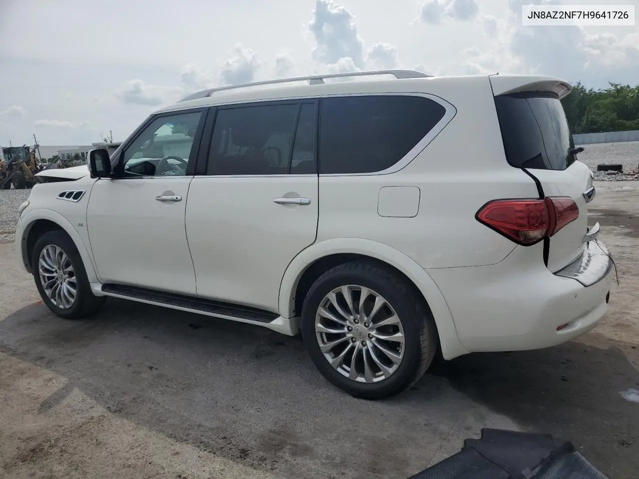 2017 Infiniti Qx80 Base VIN: JN8AZ2NF7H9641726 Lot: 56037335
