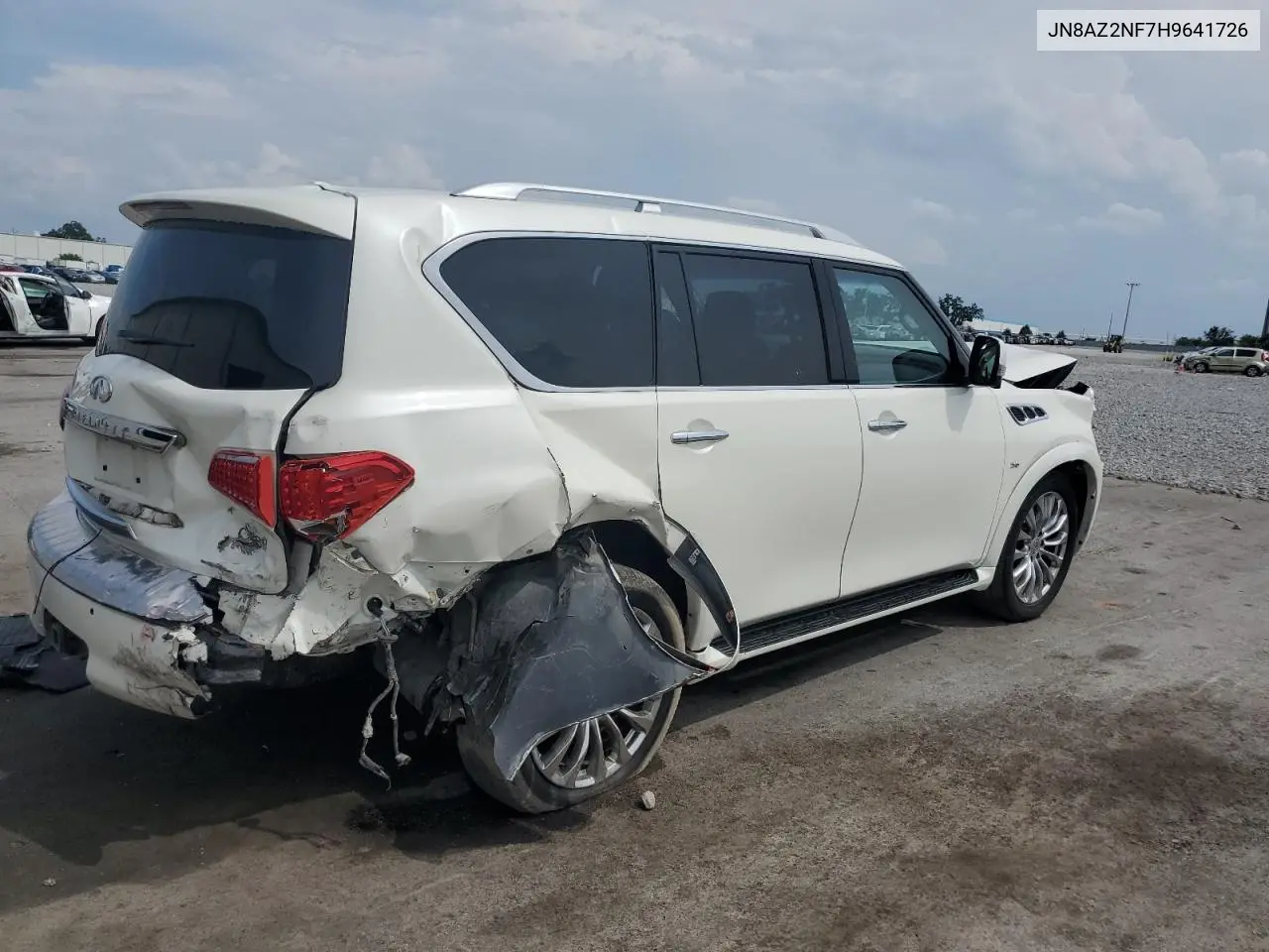 2017 Infiniti Qx80 Base VIN: JN8AZ2NF7H9641726 Lot: 56037335