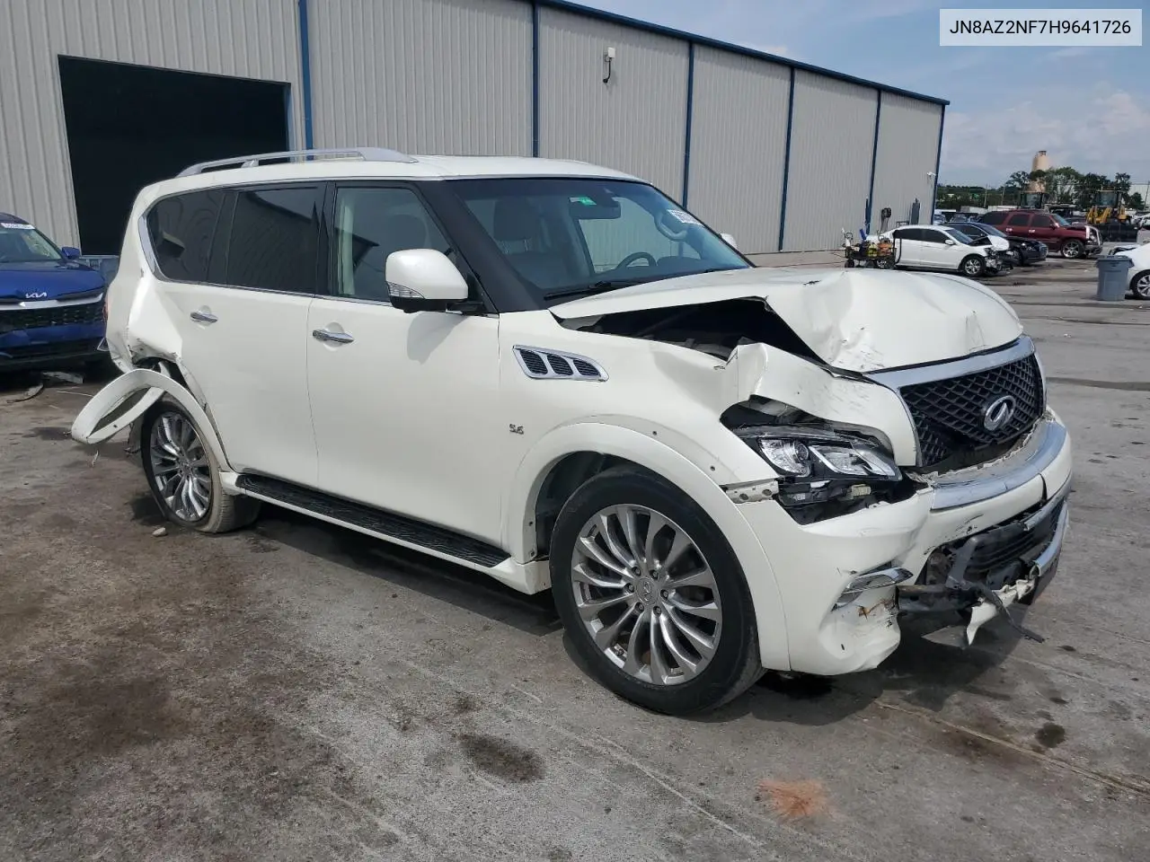 2017 Infiniti Qx80 Base VIN: JN8AZ2NF7H9641726 Lot: 56037335