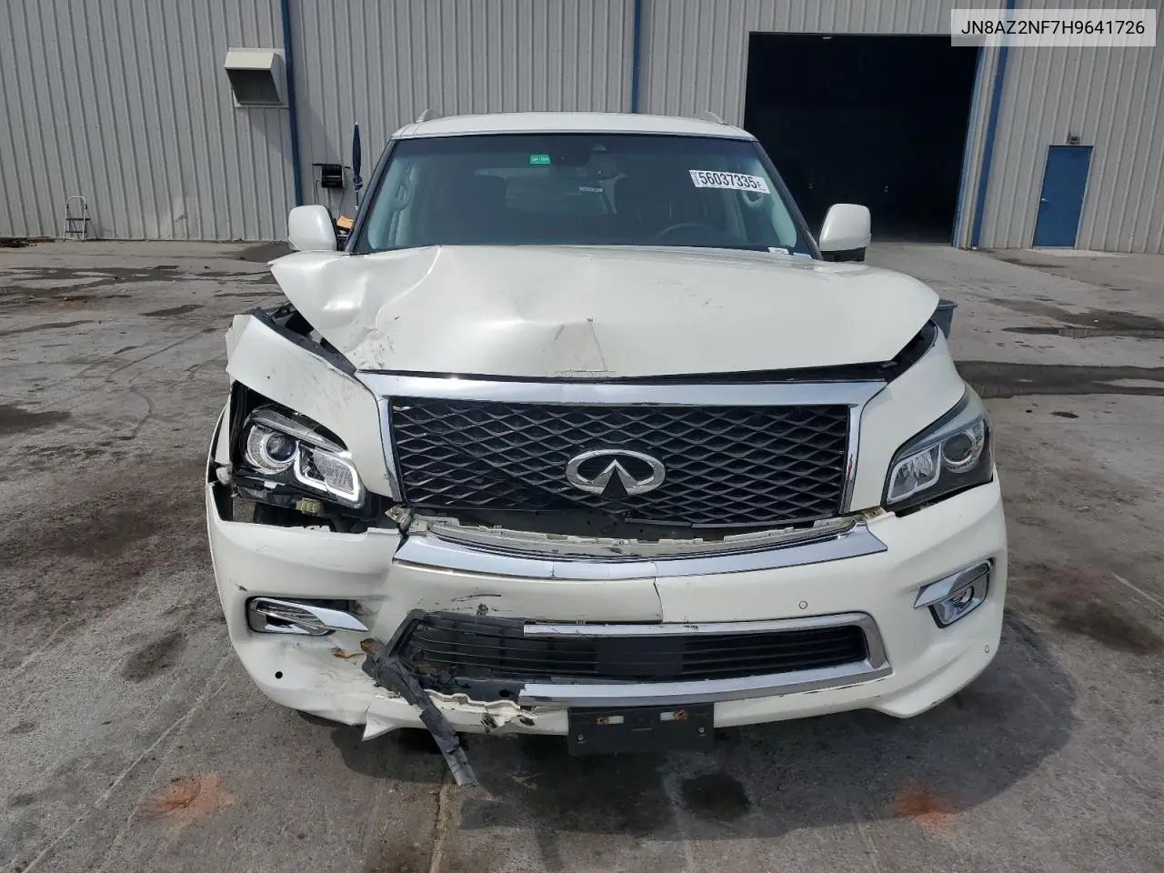 2017 Infiniti Qx80 Base VIN: JN8AZ2NF7H9641726 Lot: 56037335