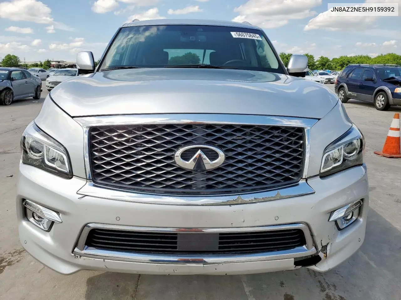2017 Infiniti Qx80 Base VIN: JN8AZ2NE5H9159392 Lot: 56075845