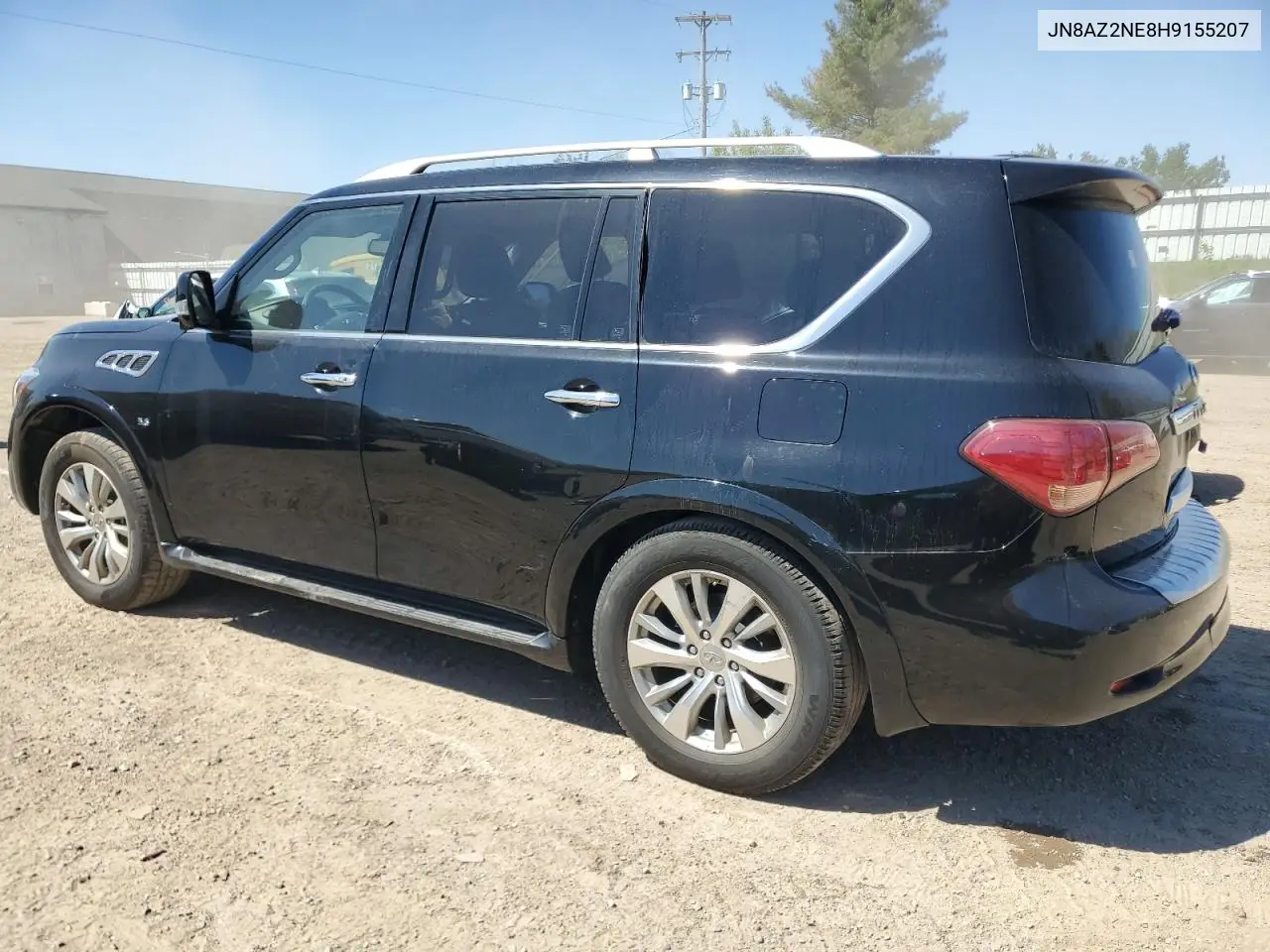 2017 Infiniti Qx80 Base VIN: JN8AZ2NE8H9155207 Lot: 56362455