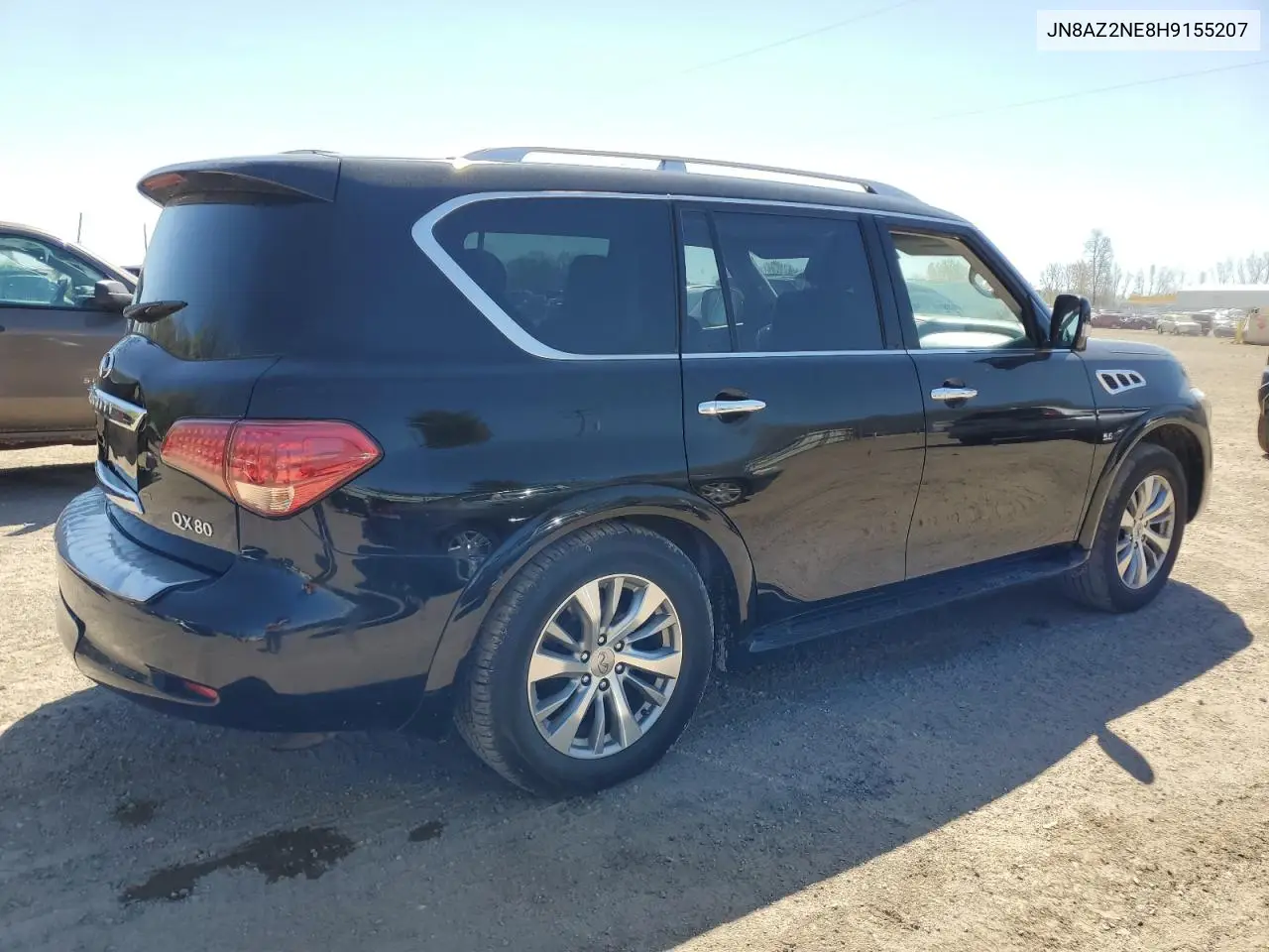 2017 Infiniti Qx80 Base VIN: JN8AZ2NE8H9155207 Lot: 56362455