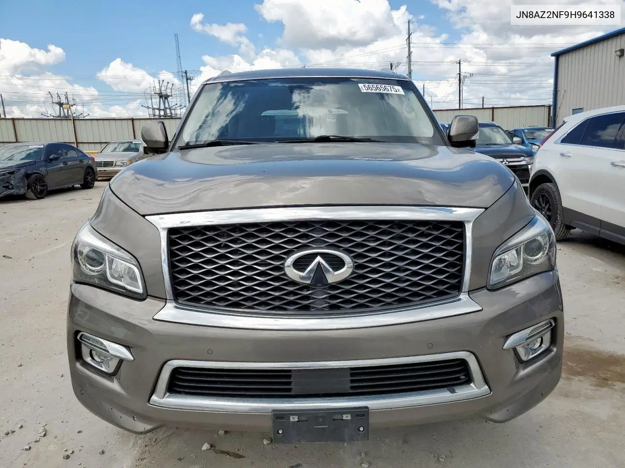 2017 Infiniti Qx80 Base VIN: JN8AZ2NF9H9641338 Lot: 56565675