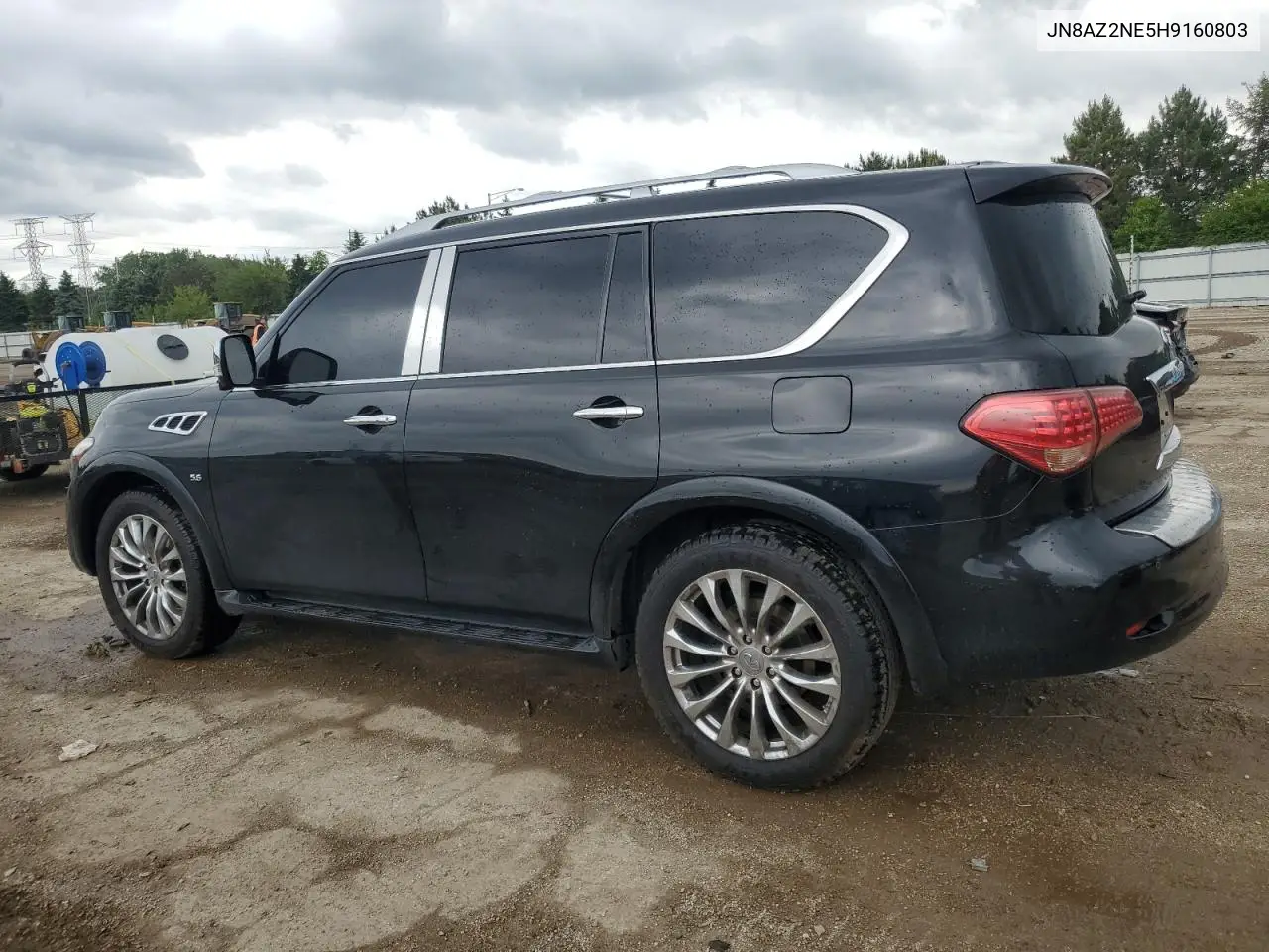 2017 Infiniti Qx80 Base VIN: JN8AZ2NE5H9160803 Lot: 58251365