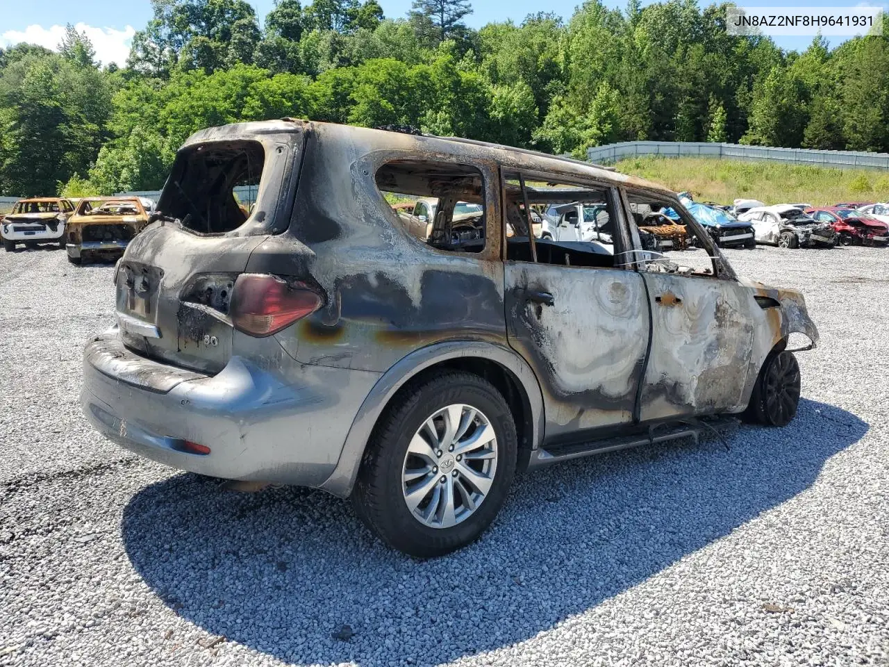 2017 Infiniti Qx80 Base VIN: JN8AZ2NF8H9641931 Lot: 58960965