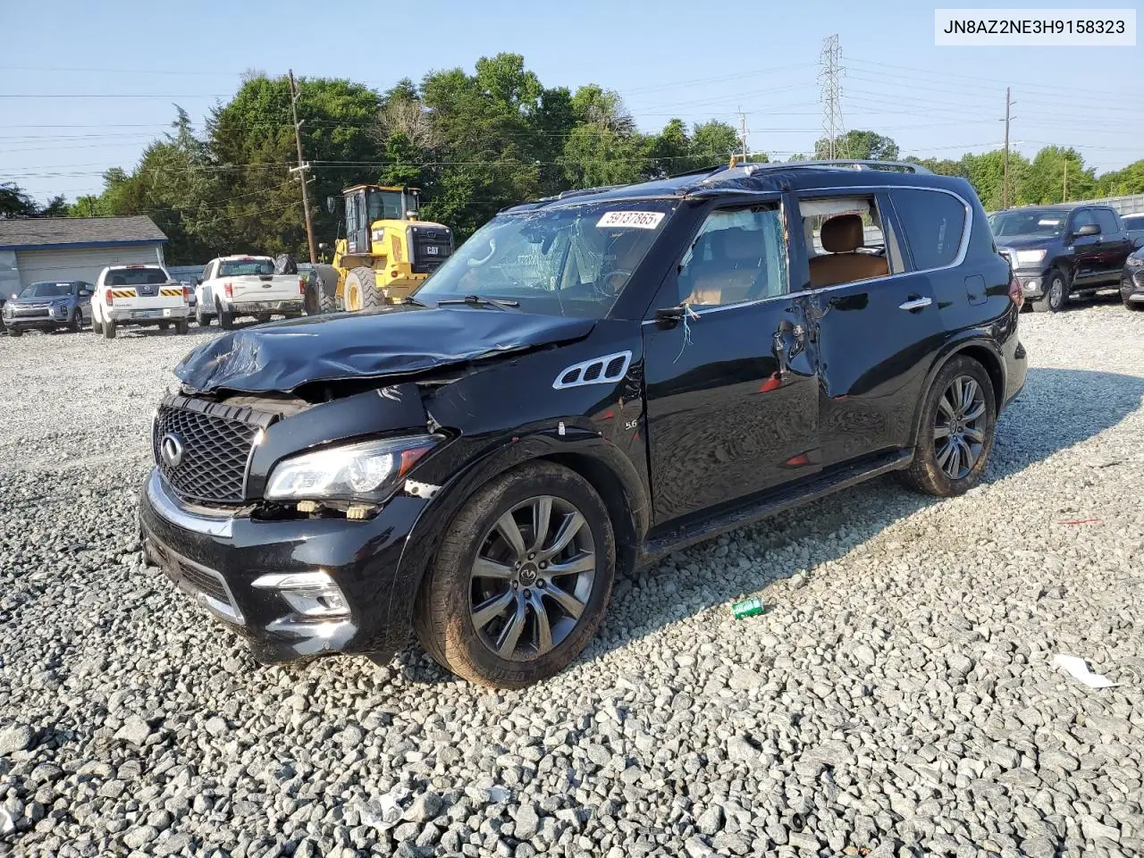 2017 Infiniti Qx80 Base VIN: JN8AZ2NE3H9158323 Lot: 59137865