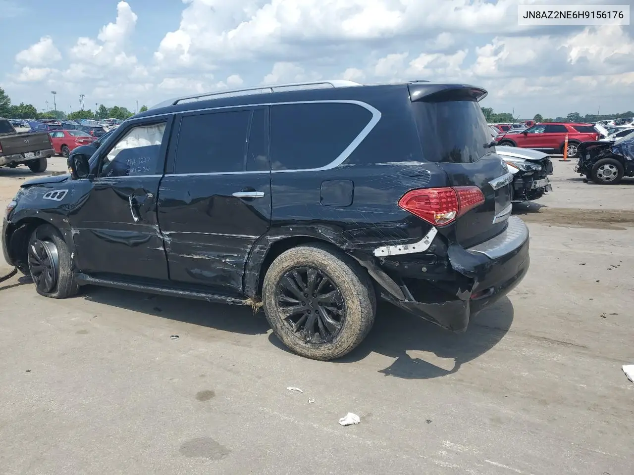 2017 Infiniti Qx80 Base VIN: JN8AZ2NE6H9156176 Lot: 61695085