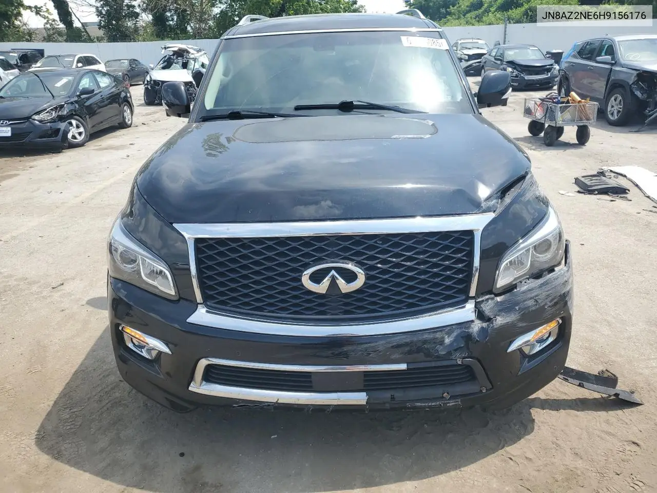 2017 Infiniti Qx80 Base VIN: JN8AZ2NE6H9156176 Lot: 61695085