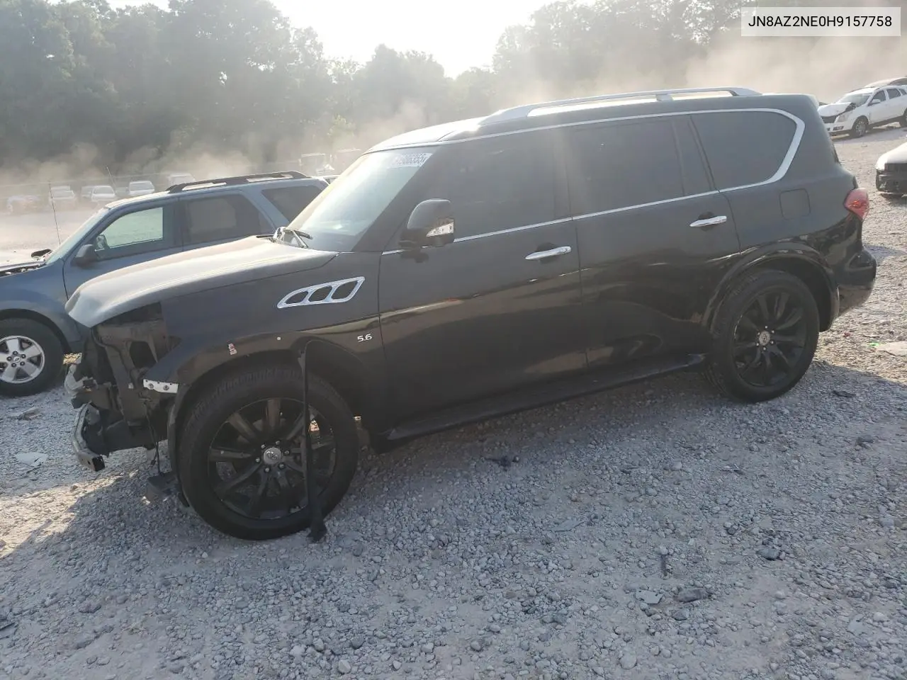 2017 Infiniti Qx80 Base VIN: JN8AZ2NE0H9157758 Lot: 61906355