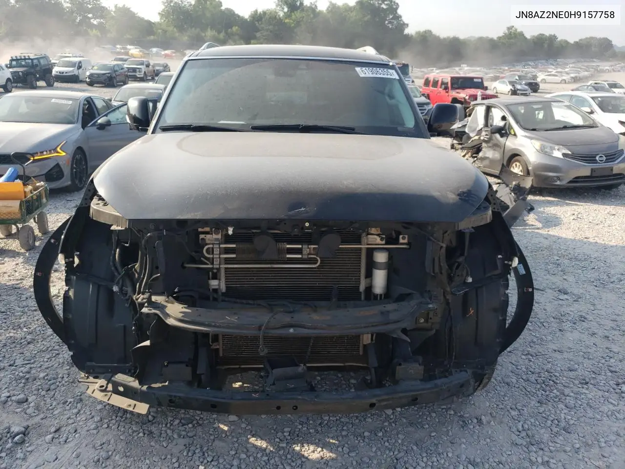 2017 Infiniti Qx80 Base VIN: JN8AZ2NE0H9157758 Lot: 61906355