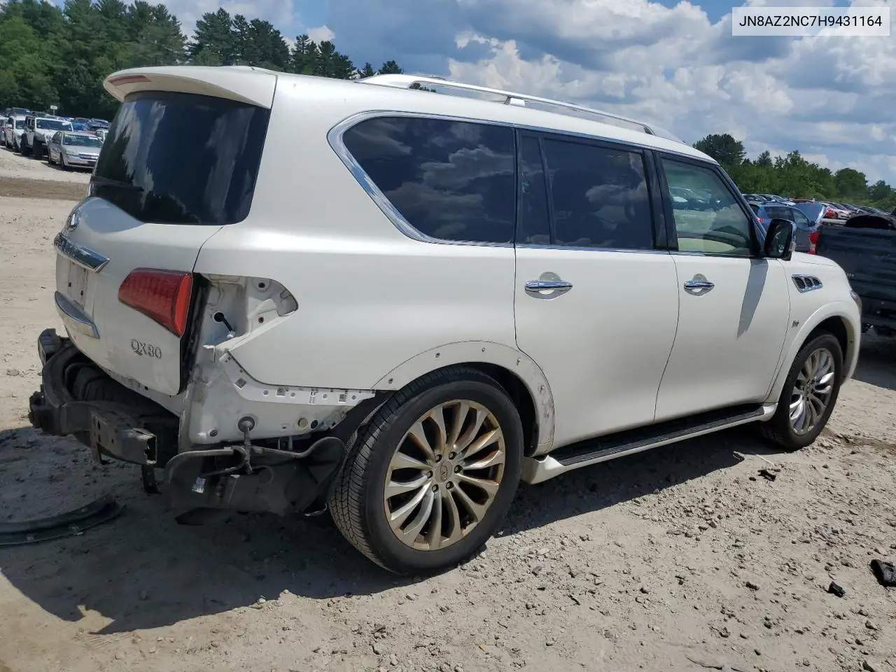 2017 Infiniti Qx80 Base VIN: JN8AZ2NC7H9431164 Lot: 62192585