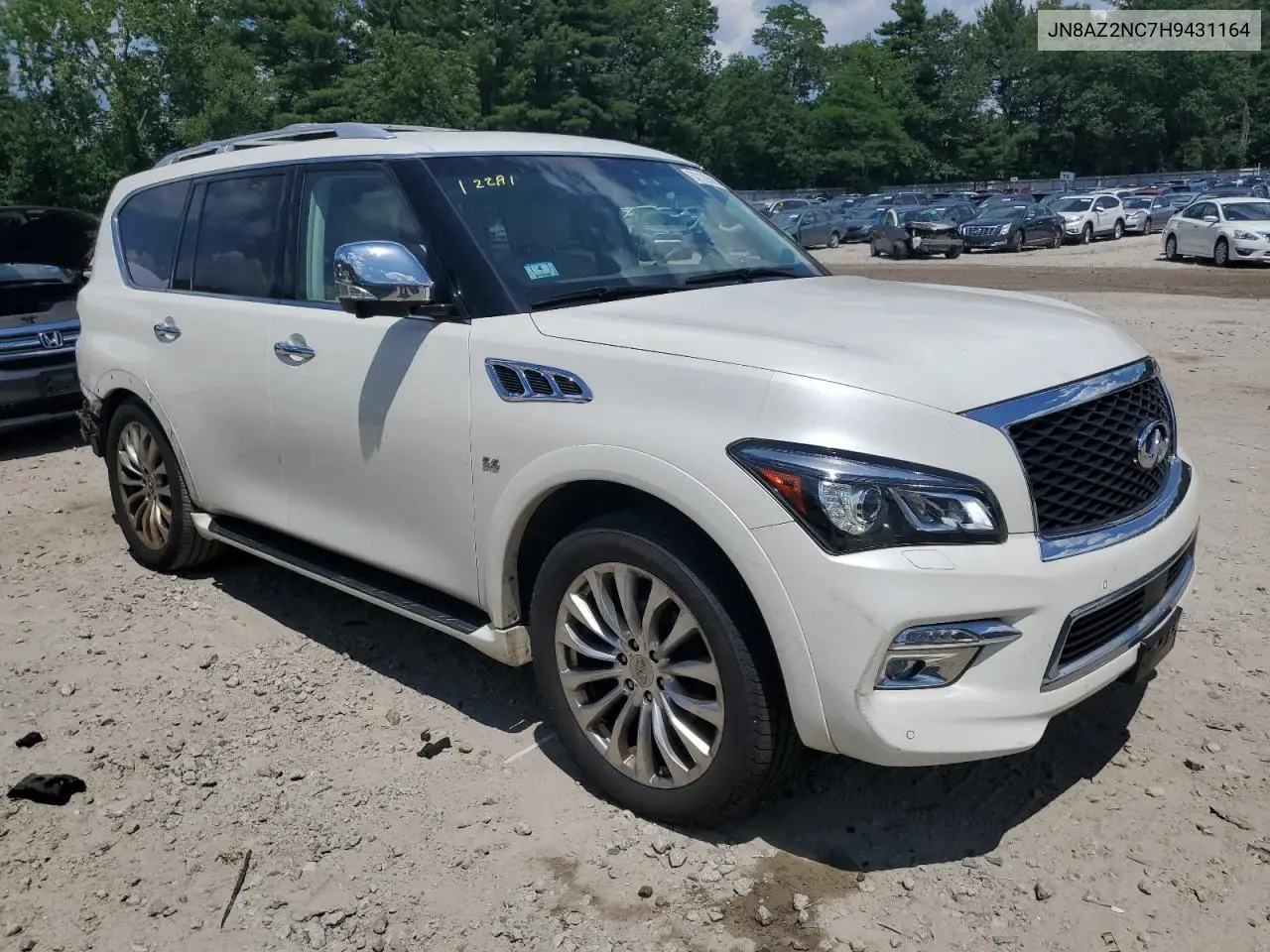 2017 Infiniti Qx80 Base VIN: JN8AZ2NC7H9431164 Lot: 62192585