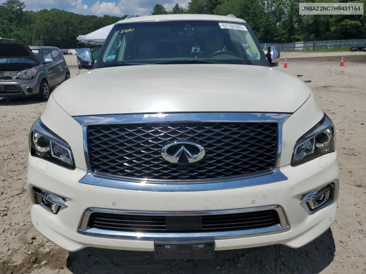 2017 Infiniti Qx80 Base VIN: JN8AZ2NC7H9431164 Lot: 62192585