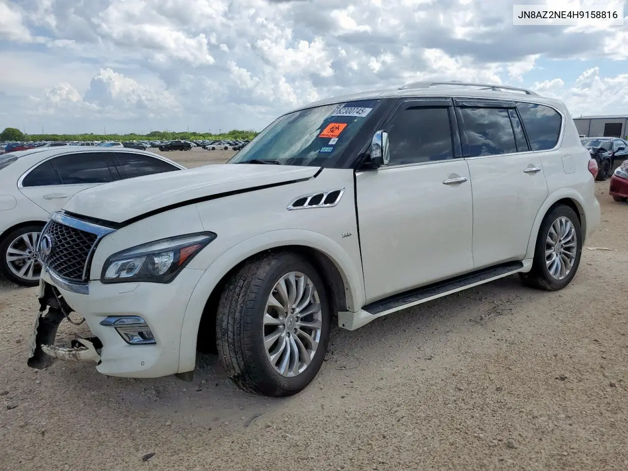 2017 Infiniti Qx80 Base VIN: JN8AZ2NE4H9158816 Lot: 62300745