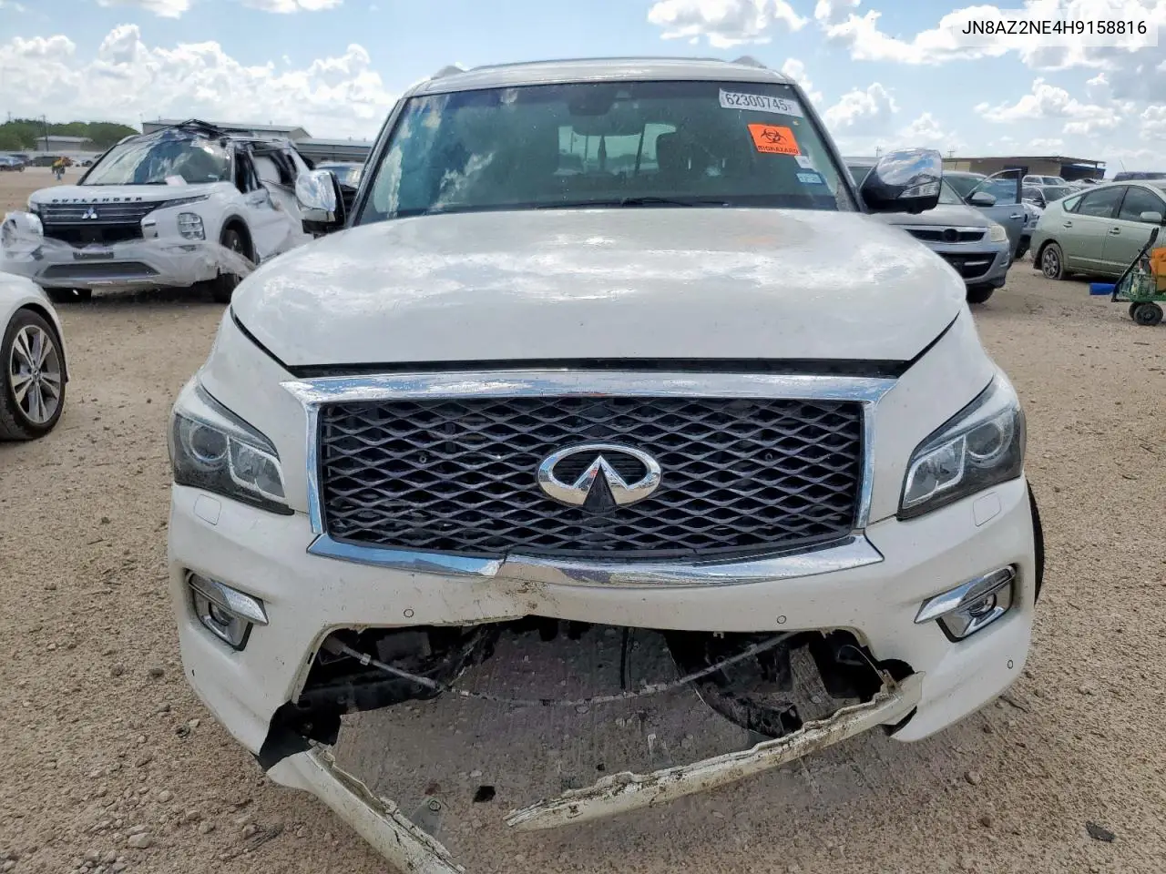 2017 Infiniti Qx80 Base VIN: JN8AZ2NE4H9158816 Lot: 62300745