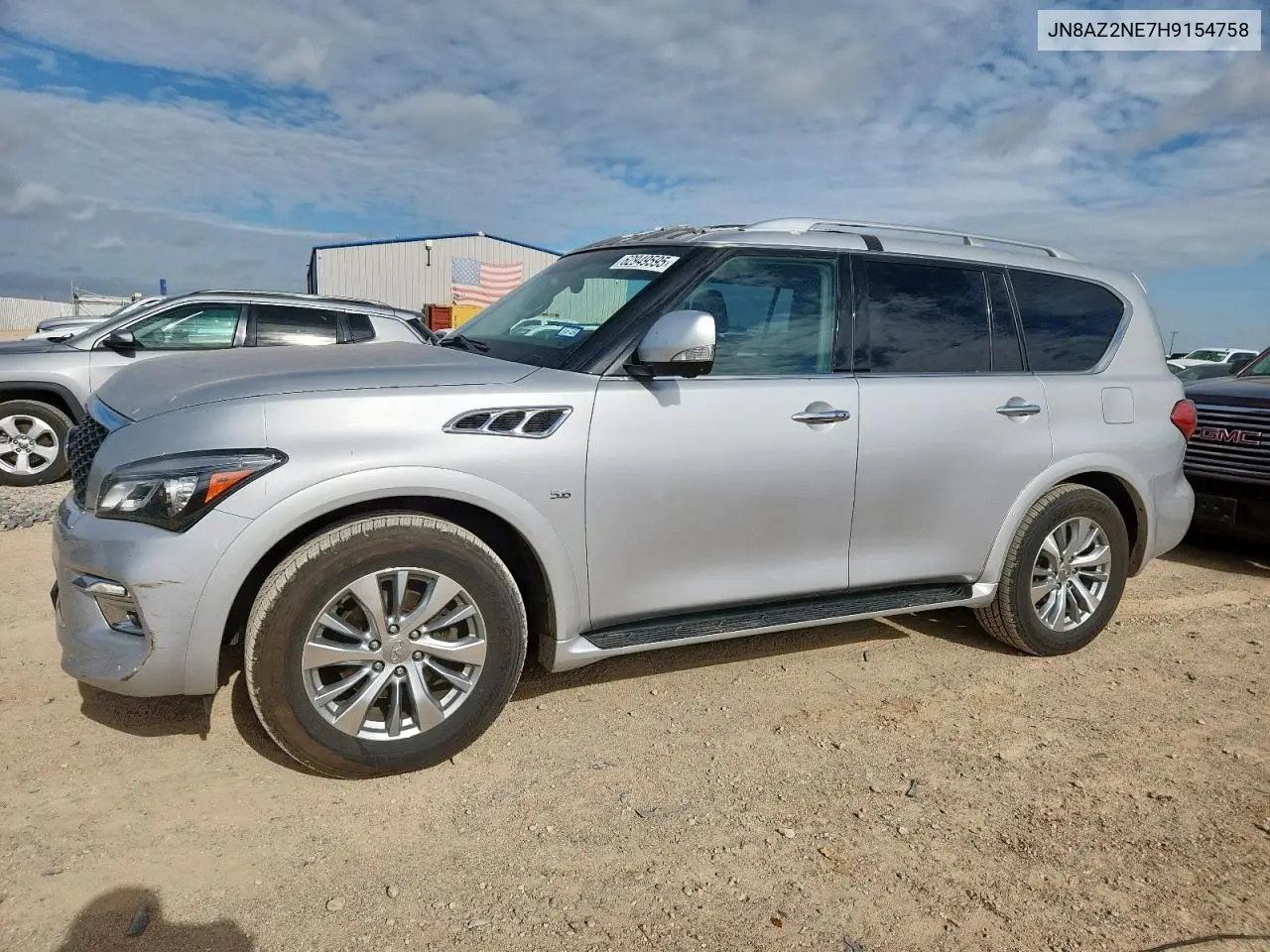 2017 Infiniti Qx80 Base VIN: JN8AZ2NE7H9154758 Lot: 62949595