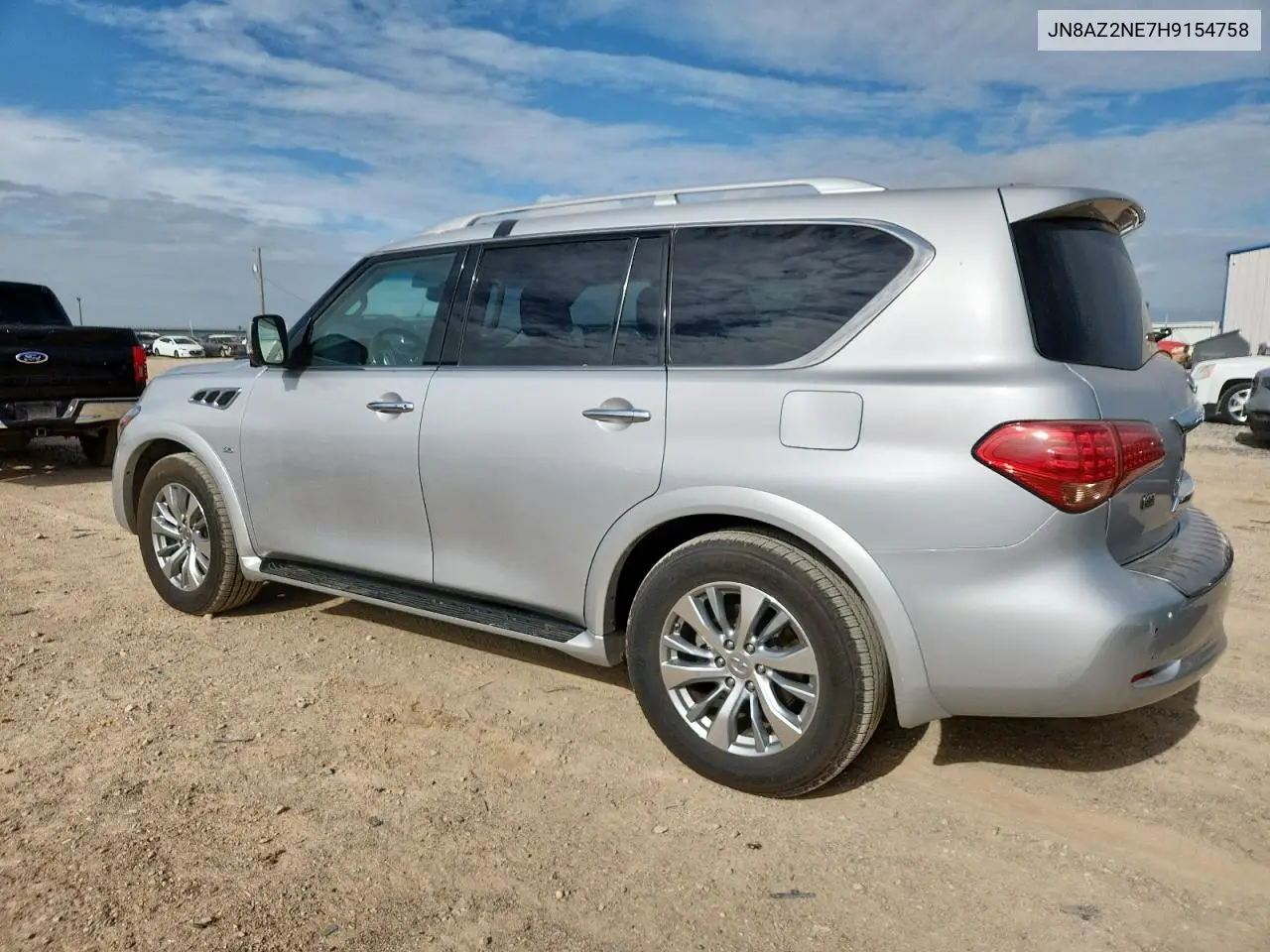 2017 Infiniti Qx80 Base VIN: JN8AZ2NE7H9154758 Lot: 62949595