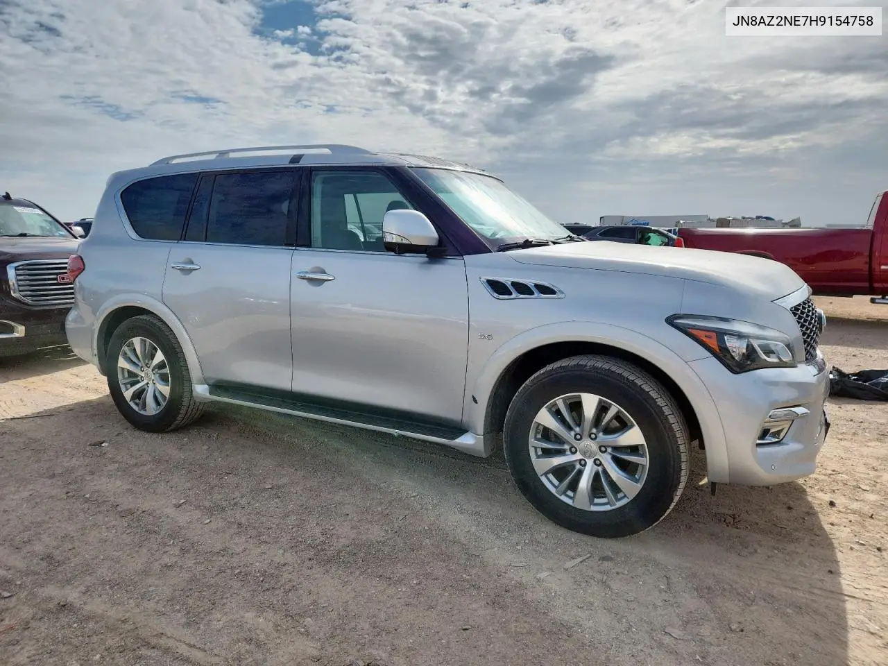 2017 Infiniti Qx80 Base VIN: JN8AZ2NE7H9154758 Lot: 62949595