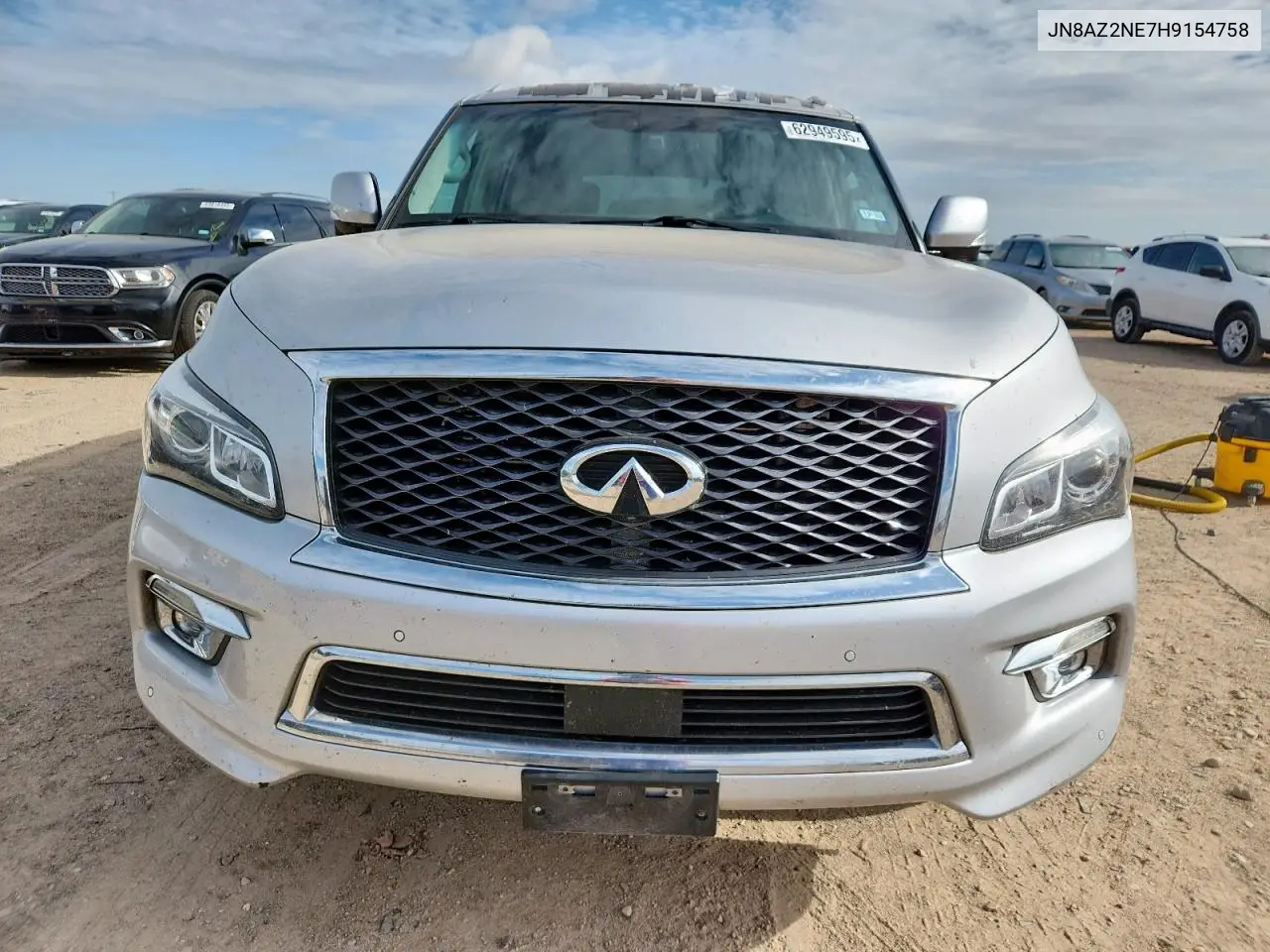 2017 Infiniti Qx80 Base VIN: JN8AZ2NE7H9154758 Lot: 62949595